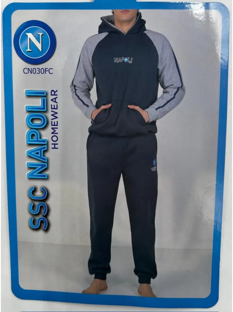 Acquista ora TUTA UOMO FELPA CON CAPPUCCIO TAGLIA CALIBRATA ZERO&CO. SSC NAPOLI CN030FC su nonsolointimo1994.com
