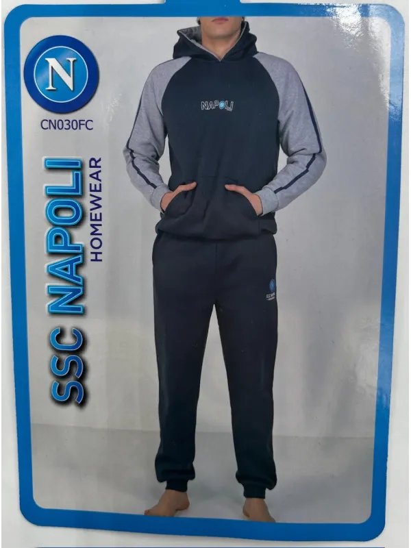 Acquista ora TUTA UOMO FELPA CON CAPPUCCIO TAGLIA CALIBRATA ZERO&CO. SSC NAPOLI CN030FC su nonsolointimo1994.com