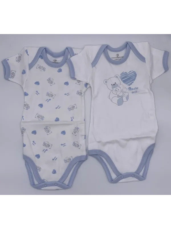 Vendita BODY NEONATO MEZZA MANICA COTONE 2 PEZZI NAZARENO GABRIELLI