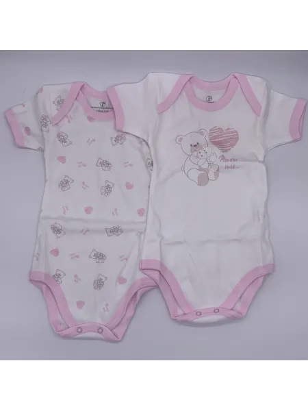 Vendita BODY NEONATO MEZZA MANICA COTONE 2 PEZZI NAZARENO GABRIELLI 2