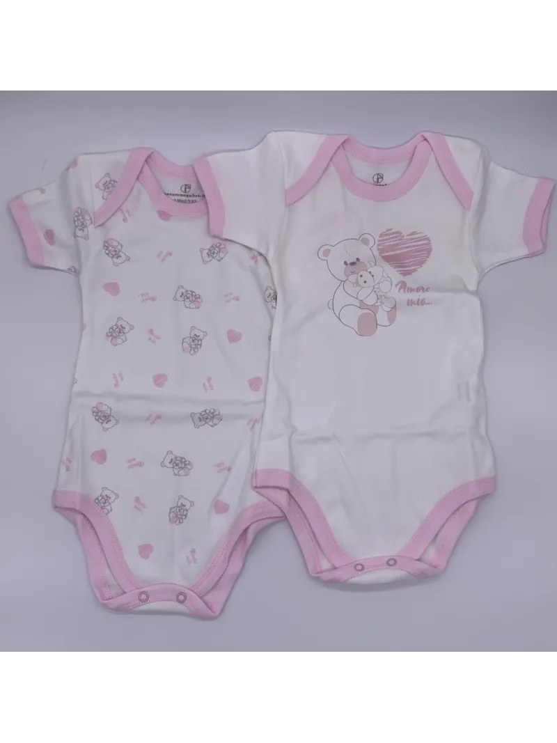 Vendita BODY NEONATO MEZZA MANICA COTONE 2 PEZZI NAZARENO GABRIELLI