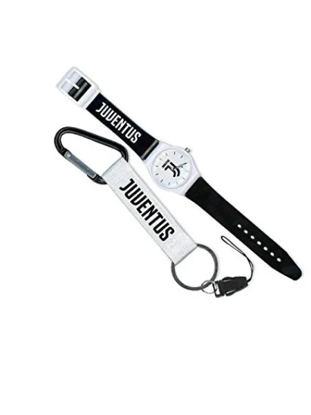 KIT OROLOGIO E PORTACHIAVI GIEMME FC JUVENTUS OFFICIAL JU1136 2
