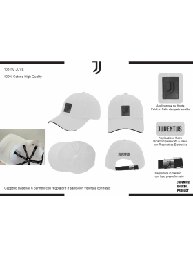Acquista ora CAPPELLO COTONE BASEBALL ADULTO PATCH PELLE ENZO CASTELLANO FC JUVENTUS 133192 su nonsolointimo1994.com 2
