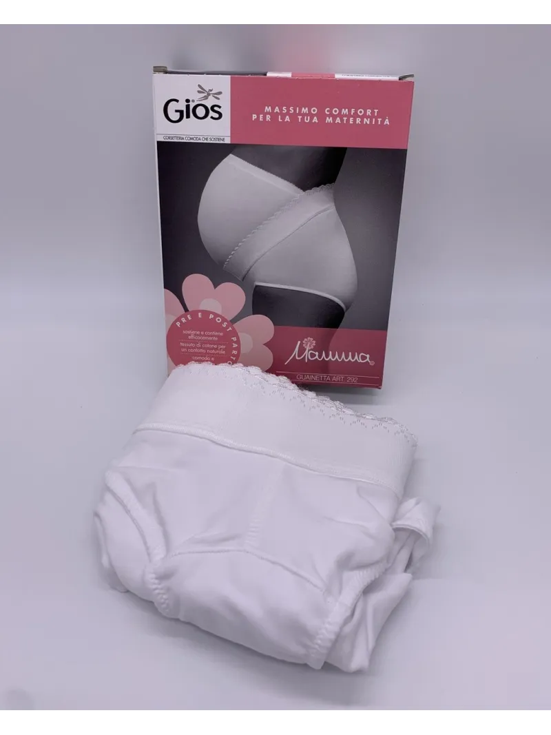 Vendita GUAINA PREPARTO IN COTONE ELASTICIZZATO GIOS