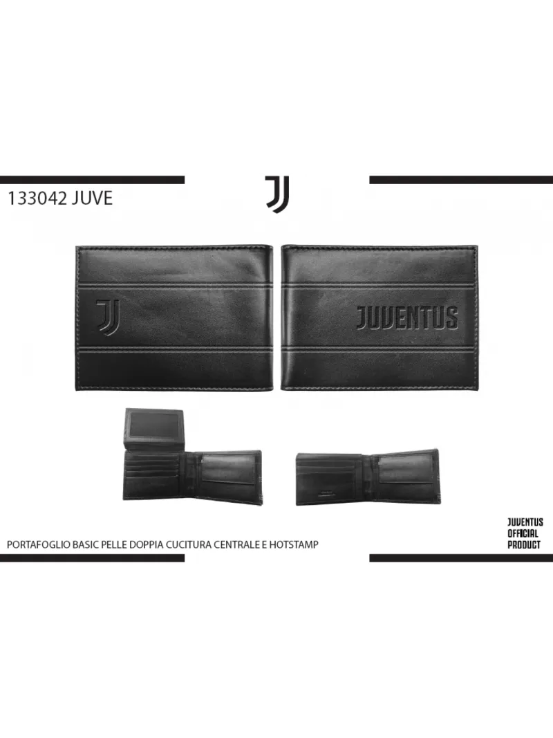 Acquista ora PORTAFOGLIO PORTACARTE UOMO VERA PELLE ENZO CASTELLANO FC JUVENTUS 133042 su nonsolointimo1994.com