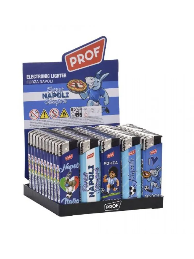 Acquista ora ACCENDINO A GAS ELECTRONIC LIGHTER FORZA NAPOLI PROF 40804730 su nonsolointimo1994.com