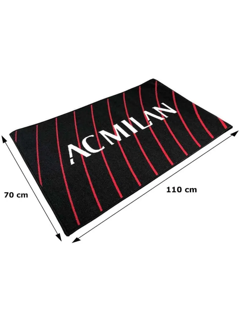 TAPPETO ARREDO CON ANTISCIVOLO 70x110 HERMET AC MILAN