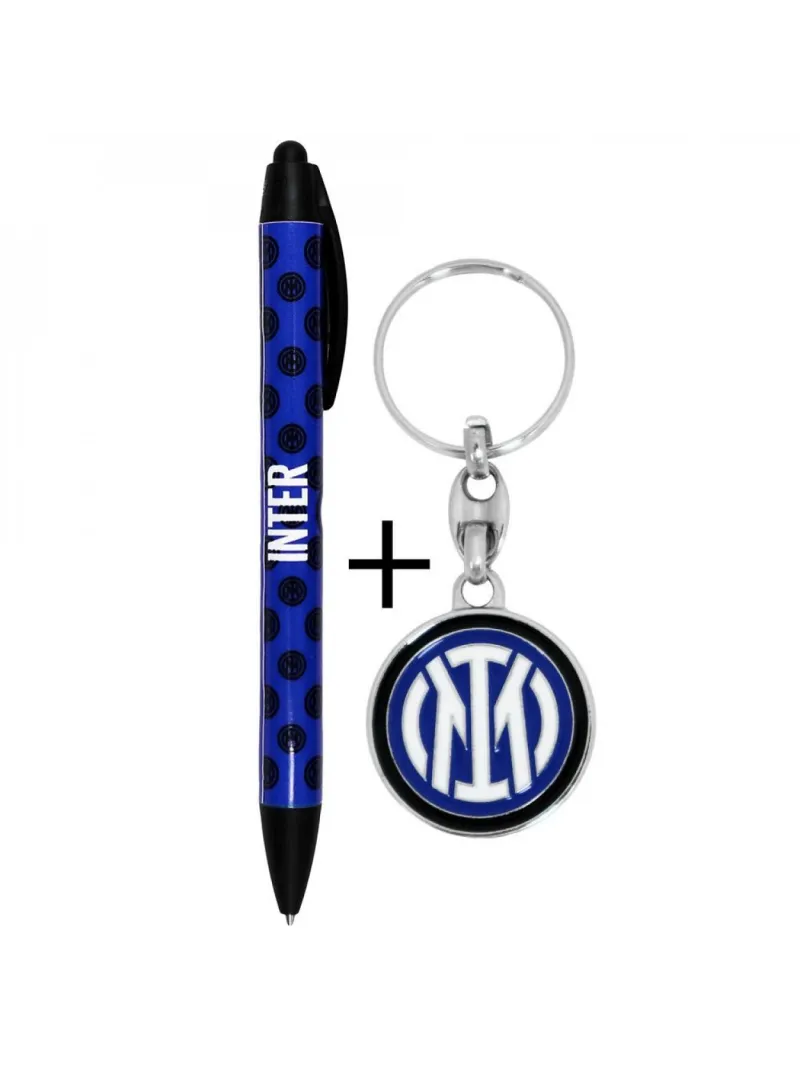 SET PENNA E PORTACHIAVI GIEMME FC INTER OFFICIAL 41426 IN1306