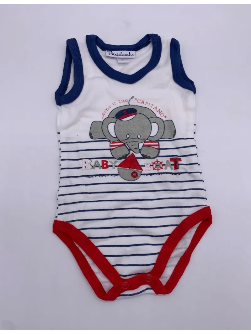 Vendita BODY NEONATO SPALLA LARGA BIDIBIMBO COTONE