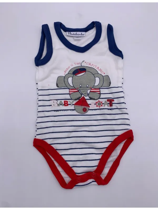 Vendita BODY NEONATO SPALLA LARGA BIDIBIMBO COTONE