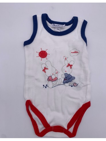 Vendita BODY NEONATO SPALLA LARGA BIDIBIMBO COTONE