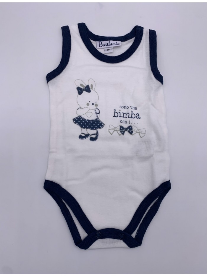 Vendita BODY NEONATO SPALLA LARGA BIDIBIMBO COTONE