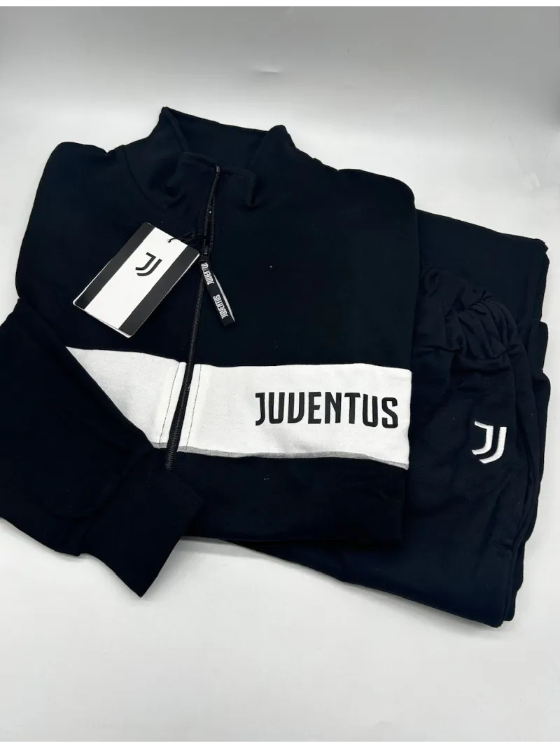 Acquista ora TUTA UOMO COTONE FRENCH TERRY FULL ZIP COLLECTION 2025 HERMET FC JUVENTUS PIGJF102085 su nonsolointimo1994.com