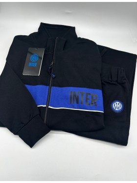 Acquista ora TUTA UOMO COTONE FRENCH TERRY FULL ZIP COLLECTION 2025 HERMET FC INTER PIGIF102050 su nonsolointimo1994.com