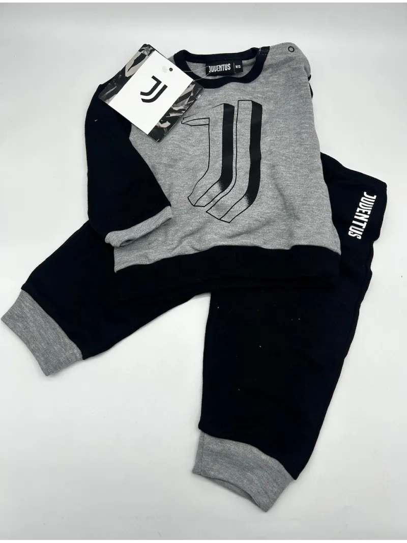 PIGIAMA NEONATO CALDO COTONE FELPATO MANICA LUNGA LIABEL FC JUVENTUS JJPBI2IL3