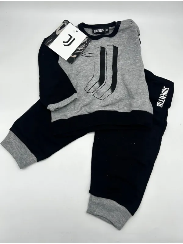 PIGIAMA NEONATO CALDO COTONE FELPATO MANICA LUNGA LIABEL FC JUVENTUS JJPBI2IL3
