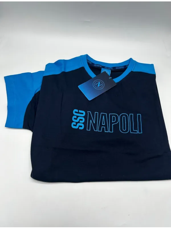 Acquista ora MAGLIA T-SHIRT COTONE 100% OFFICIAL HERMET SSC NAPOLI TSHCC10N001 N003 su nonsolointimo1994.com