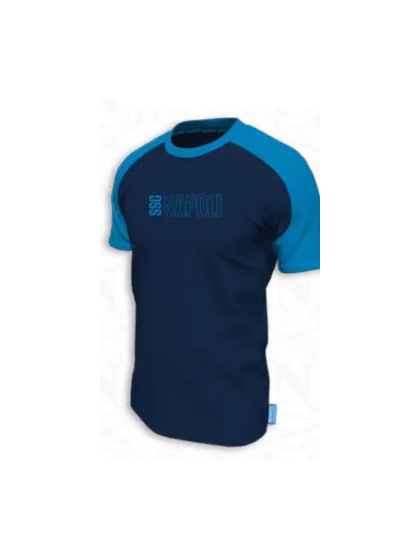 Acquista ora MAGLIA T-SHIRT COTONE 100% OFFICIAL HERMET SSC NAPOLI TSHCC10N001 N003 su nonsolointimo1994.com