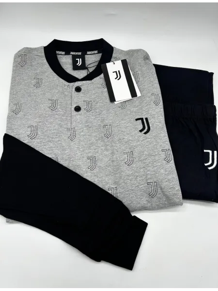 Acquista ora PIGIAMA UOMO COTONE 100% MANICA LUNGA COLLECTION 2026 HERMET FC JUVENTUS PIGJT102090 su nonsolointimo1994.com