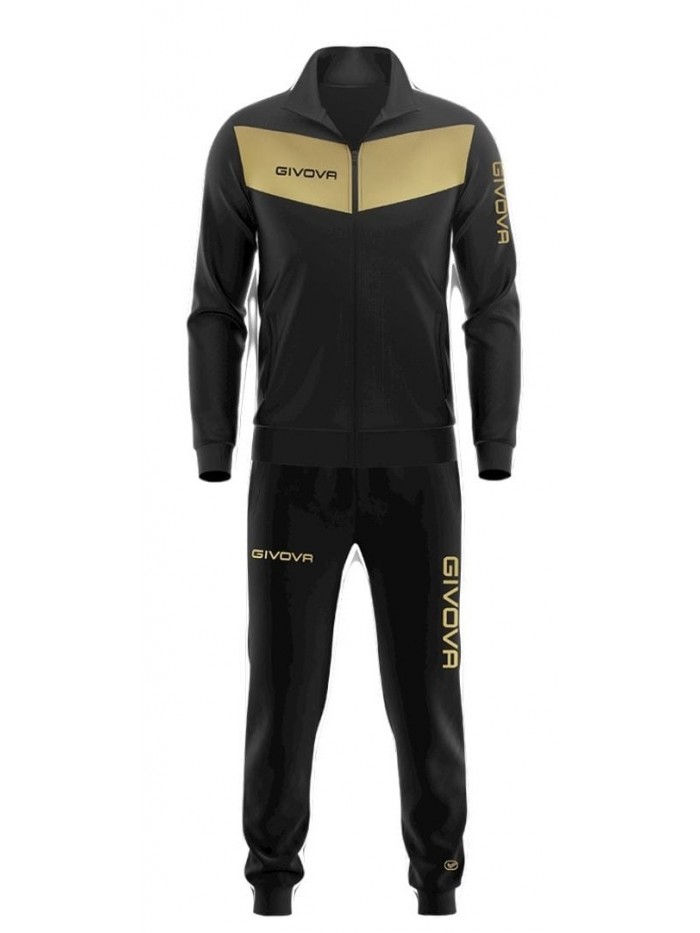 TUTA UOMO DONNA UNISEX FULL ZIP TRIACETATO GIVOVA visa