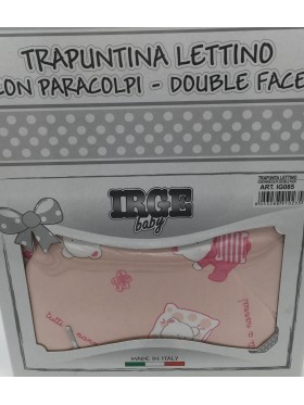 TRAPUNTA LETTINO BABY CON PARACOLPI DOUBLE FACE IRGE