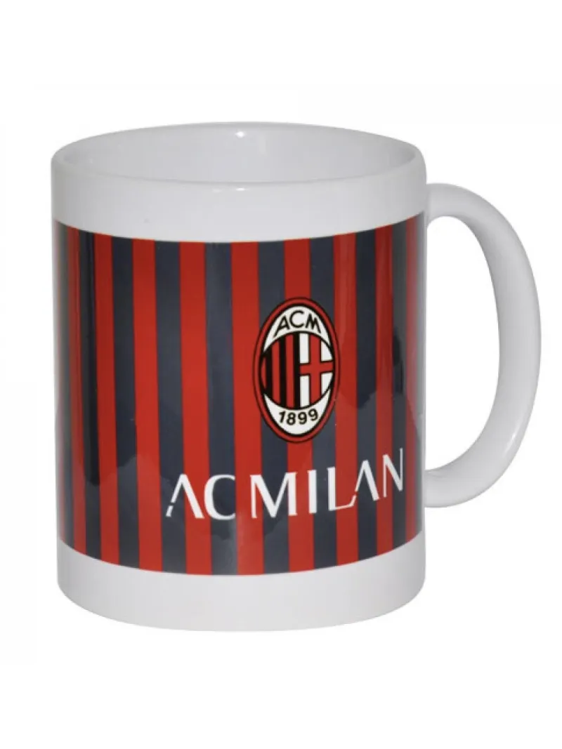Acquista ora TAZZA MUG IN CERAMICA PER CAPPUCCINO GIEMME AC MILAN OFFICIAL MI1311 su nonsolointimo1994.com