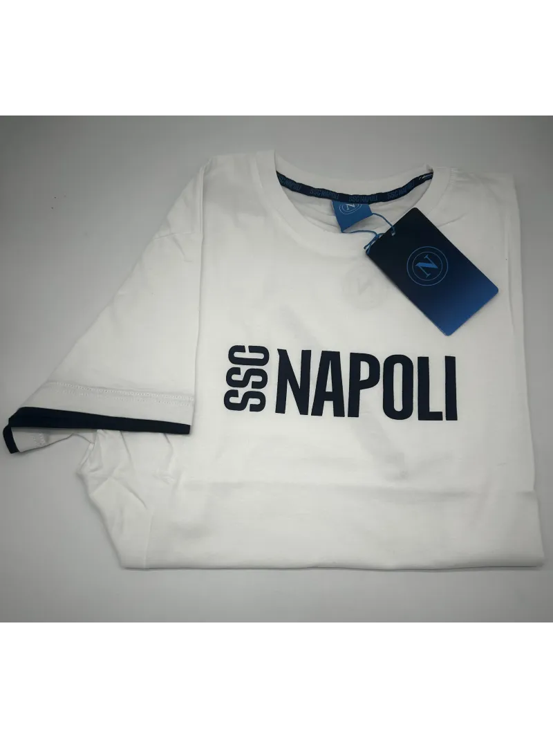 Acquista ora MAGLIA T-SHIRT COTONE 100% OFFICIAL HERMET SSC NAPOLI TSHCC10N001 N003 su nonsolointimo1994.com