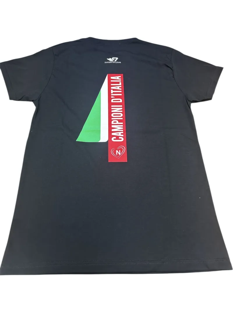 Acquista ora MAGLIA T-SHIRT COTONE 100% OFFICIAL HERMET SSC NAPOLI TSHCC10N001 N003 su nonsolointimo1994.com