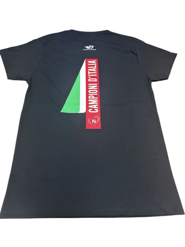 Acquista ora MAGLIA T-SHIRT COTONE 100% OFFICIAL HERMET SSC NAPOLI TSHCC10N001 N003 su nonsolointimo1994.com
