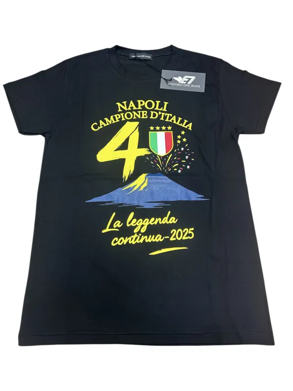 Acquista ora MAGLIA T-SHIRT COTONE 100% OFFICIAL HERMET SSC NAPOLI TSHCC10N001 N003 su nonsolointimo1994.com