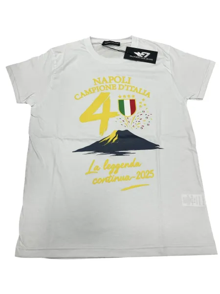 Acquista ora MAGLIA T-SHIRT COTONE 100% OFFICIAL HERMET SSC NAPOLI TSHCC10N001 N003 su nonsolointimo1994.com