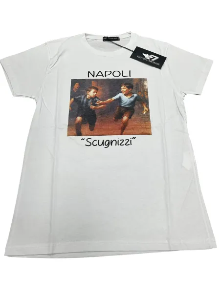 Acquista ora MAGLIA T-SHIRT COTONE 100% OFFICIAL HERMET SSC NAPOLI TSHCC10N001 N003 su nonsolointimo1994.com