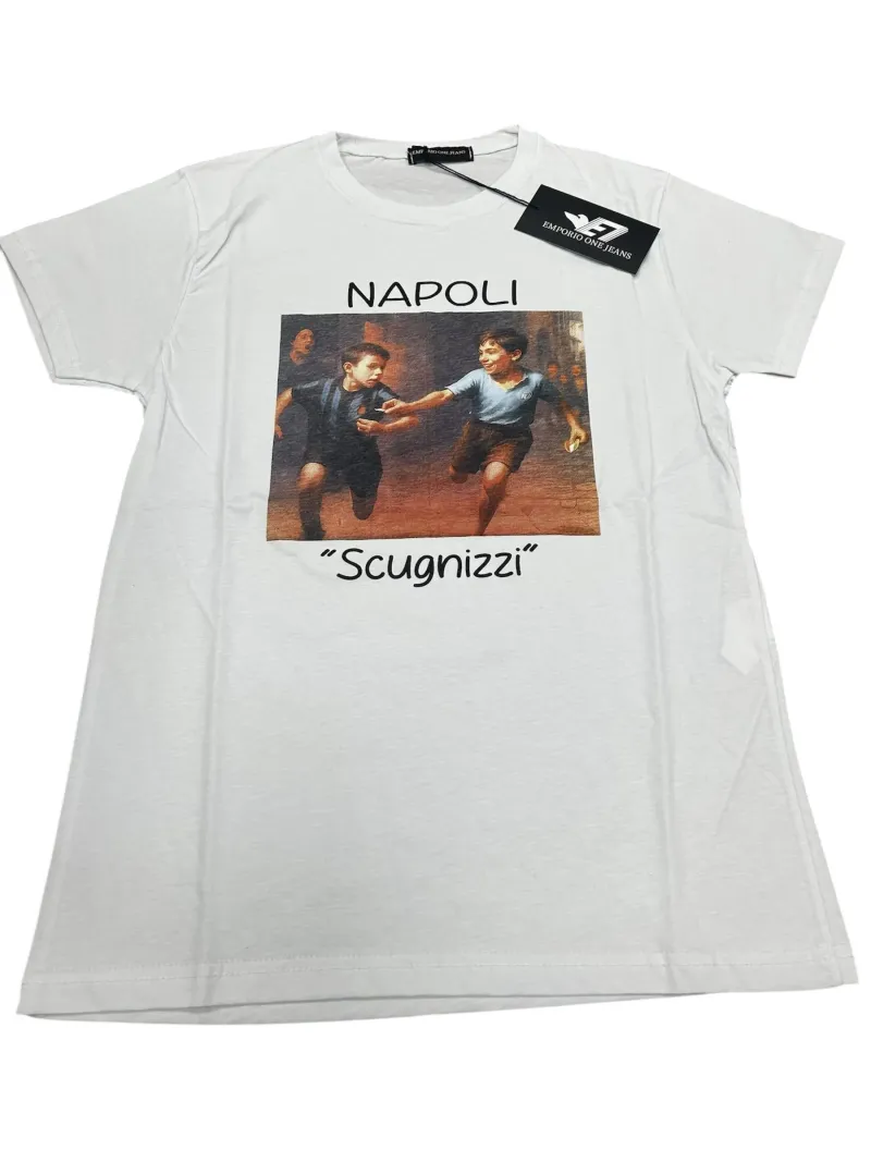 Acquista ora MAGLIA T-SHIRT COTONE 100% OFFICIAL HERMET SSC NAPOLI TSHCC10N001 N003 su nonsolointimo1994.com