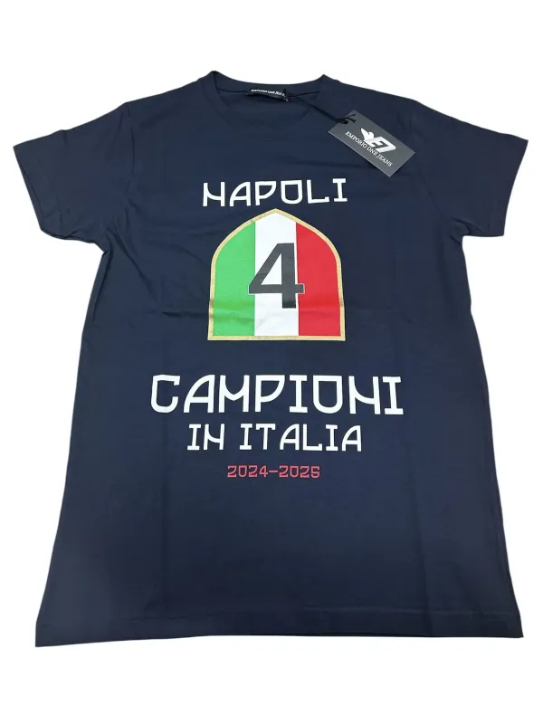 Acquista ora MAGLIA T-SHIRT COTONE 100% OFFICIAL HERMET SSC NAPOLI TSHCC10N001 N003 su nonsolointimo1994.com