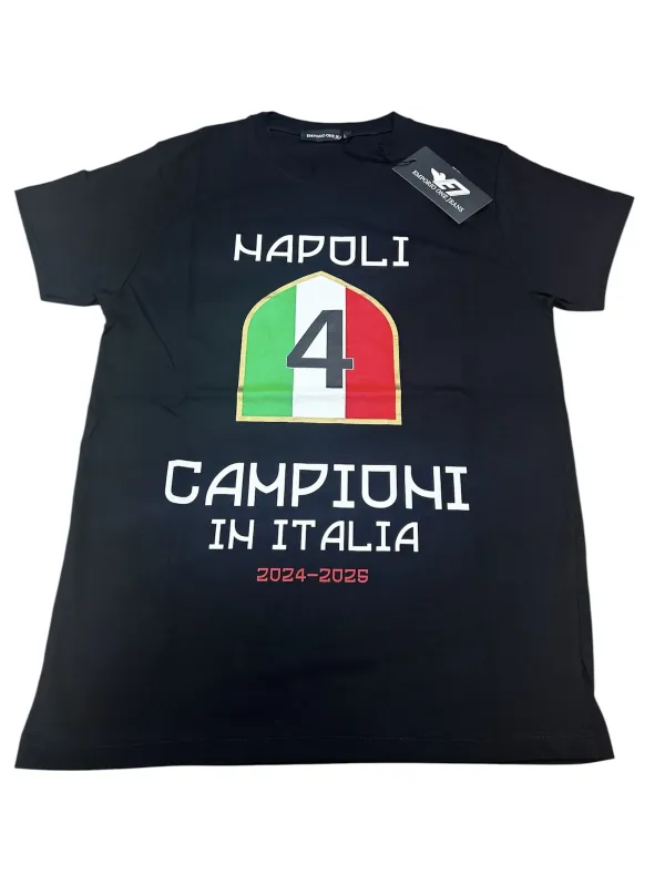 Acquista ora MAGLIA T-SHIRT COTONE 100% OFFICIAL HERMET SSC NAPOLI TSHCC10N001 N003 su nonsolointimo1994.com