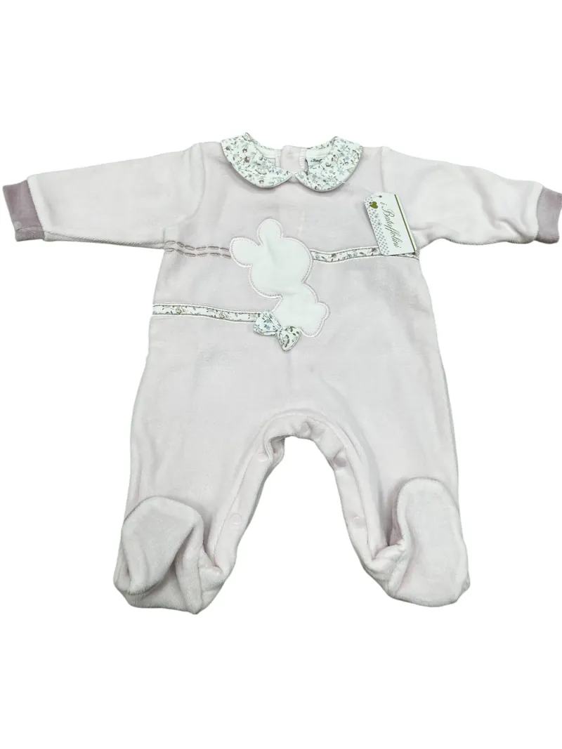 Vendita TUTINA MANICA LUNGA DUE PEZZI COTONE NEONATO FEMMINA IRGE
