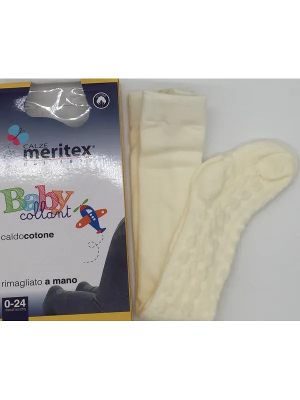 COLLANT CALZAMAGLIE CALDO COTONE NEONATA MODA MERITEX
