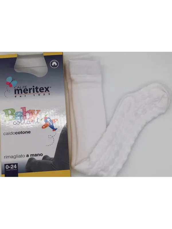 COLLANT CALZAMAGLIE CALDO COTONE NEONATA MODA MERITEX