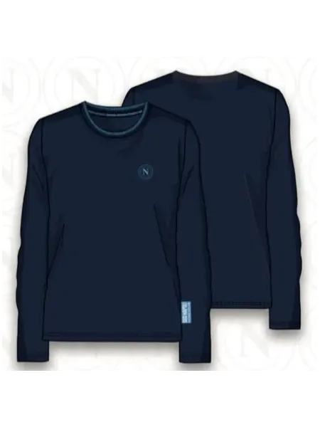 Acquista ora MAGLIA T-SHIRT COTONE 100% OFFICIAL HERMET SSC NAPOLI TSHCC10N001 N003 su nonsolointimo1994.com 2