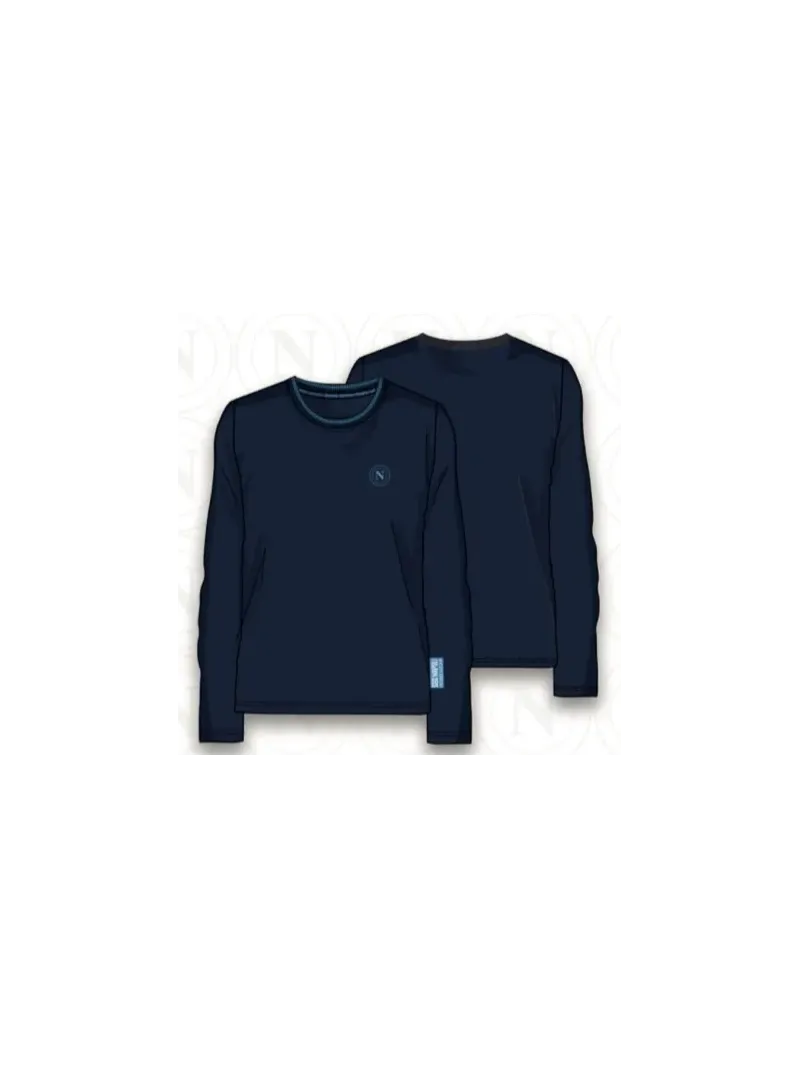 Acquista ora MAGLIA T-SHIRT COTONE 100% OFFICIAL HERMET SSC NAPOLI TSHCC10N001 N003 su nonsolointimo1994.com