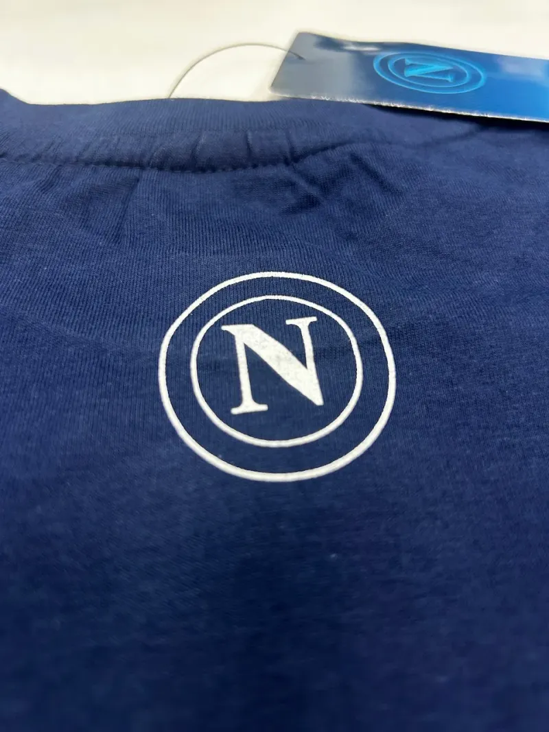 Acquista ora MAGLIA T-SHIRT COTONE 100% OFFICIAL HERMET SSC NAPOLI TSHCC10N001 N003 su nonsolointimo1994.com