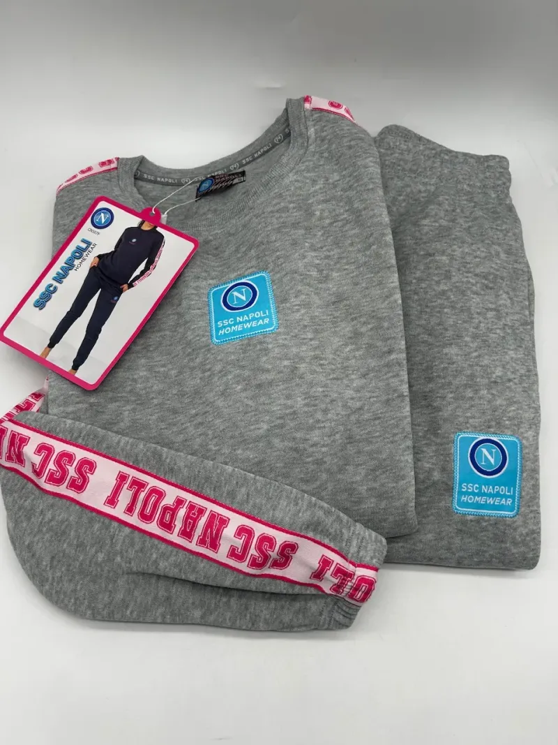 Acquista ora copia di TUTA DONNA FELPA FULL ZIP ZERO&CO. SSC NAPOLI CNF500A su nonsolointimo1994.com