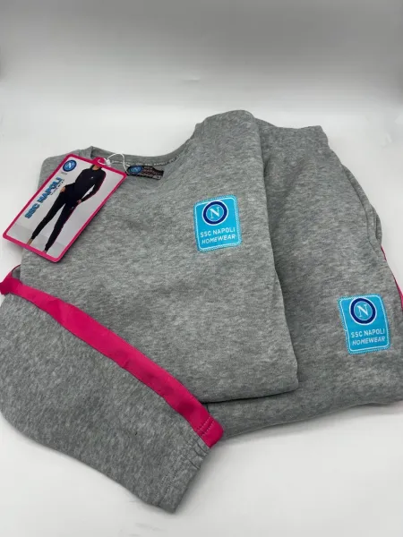 Acquista ora copia di TUTA DONNA FELPA FULL ZIP ZERO&CO. SSC NAPOLI CNF500A su nonsolointimo1994.com 2