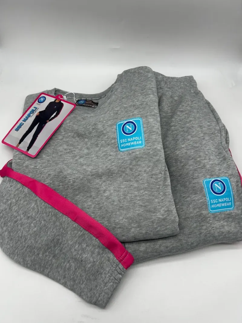 Acquista ora copia di TUTA DONNA FELPA FULL ZIP ZERO&CO. SSC NAPOLI CNF500A su nonsolointimo1994.com