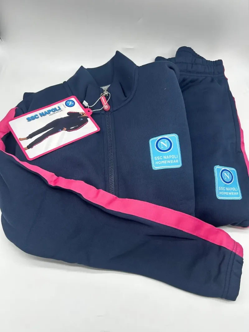 Acquista ora copia di TUTA DONNA FELPA FULL ZIP ZERO&CO. SSC NAPOLI CNF500A su nonsolointimo1994.com