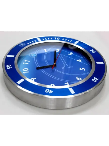 Acquista ora copia di OROLOGIO DA MENSOLA CON LOGO GIEMME SSC NAPOLI OFFICIAL CL001NP su nonsolointimo1994.com 2