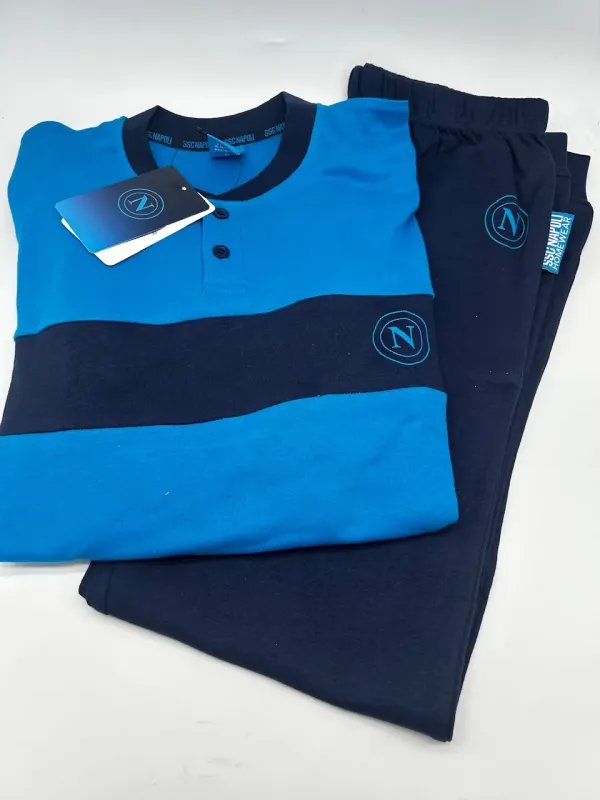 Acquista ora PIGIAMA UOMO CALDO COTONE COLLECTION 2024-2025 HERMET SSC NAPOLI PIGNT101170 su nonsolointimo1994.com