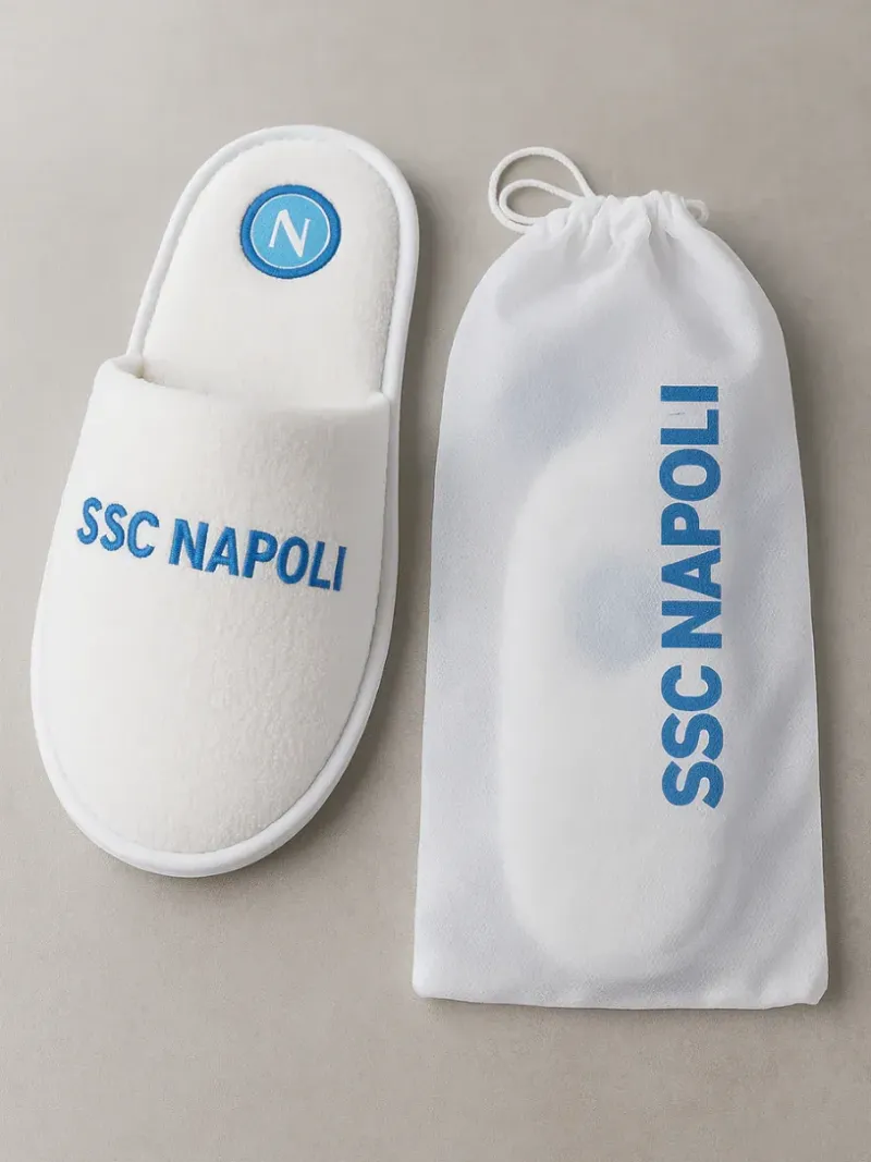 Acquista ora copia di PANTOFOLA UOMO PILE ANTISCIVOLO SSC NAPOLI 105TU su nonsolointimo1994.com
