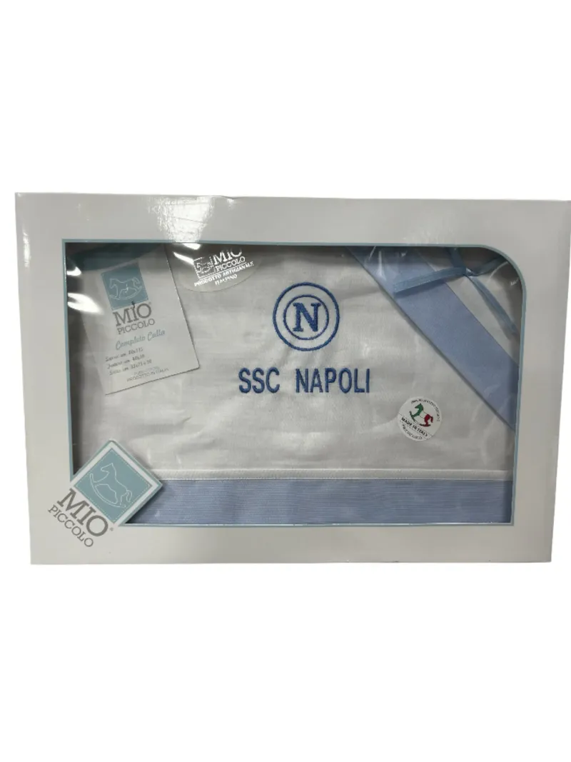 Acquista ora copia di COMPLETO LENZUOLA LETTINO NEONATO COTONE 100% ZERO&CO SSC NAPOLI LLN1 LLN2 LLNN1 LLNN2 su nonsolointimo199