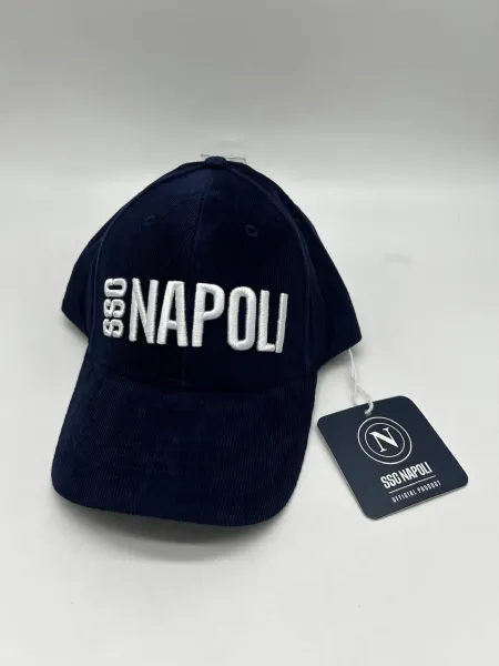 Acquista ora copia di CAPPELLO COTONE BASEBALL ADULTO RICAMATO A CONTRASTO ENZO CASTELLANO SSC NAPOLI 123198 su nonsolointimo199
